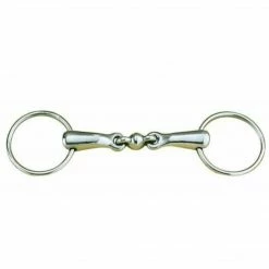 English Riding Supply Centaur Jointed Berry Loose Ring Bit Horse Bits