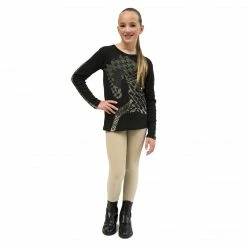Kerrits Kids Microcord Knee Patch Tight Breeches