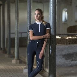 EGO7 EGO 7 Women's Polo Top Short Sleeve Show Shirts