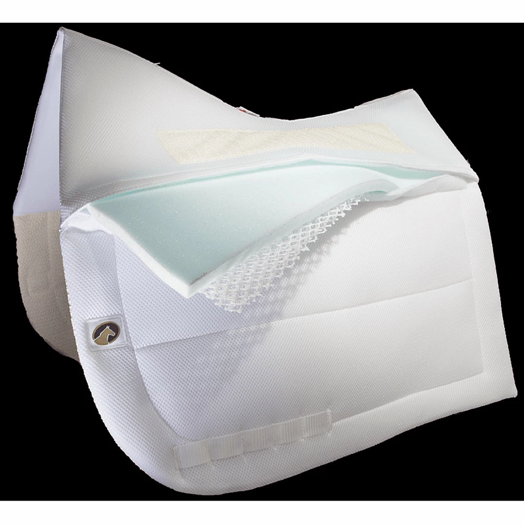 Saddle Pads & Fittings EcoGold Coolfit Dressage Saddle Pad 6 Saddle Pads & Fittings EcoGold Coolfit Dressage Saddle Pad
