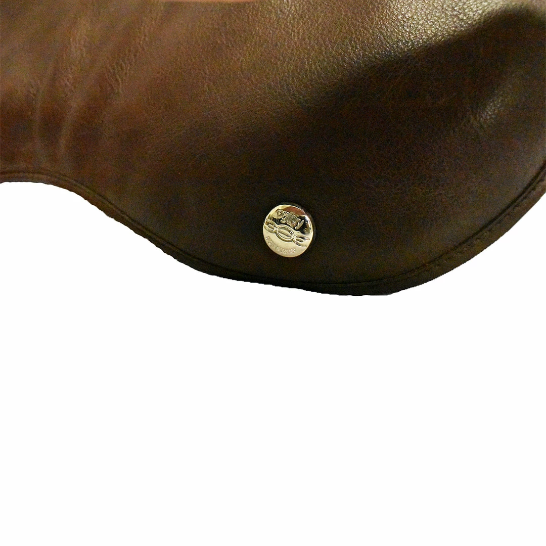 Ogilvy Equestrian Ogilvy Sleek Leather Jump Gummy Half Pad 6 Ogilvy Equestrian Ogilvy Sleek Leather Jump Gummy Half Pad