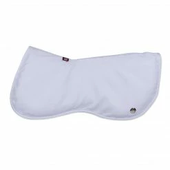 Ogilvy Equestrian Saddle Pads & Fittings Ogilvy Jumper Memory Foam Half Pad - White