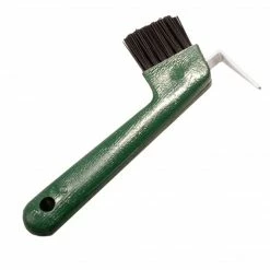 Jacks Mfg Hoof Pick With Brush Grooming