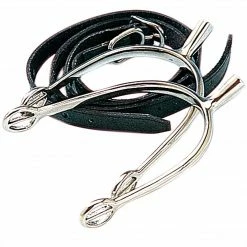 Weatherbeeta Equestrian Accessories 3/4" Spurs With Straps Set