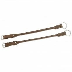 English Riding Supply Ovation Leather Gag Cheek Pieces Horse Bits