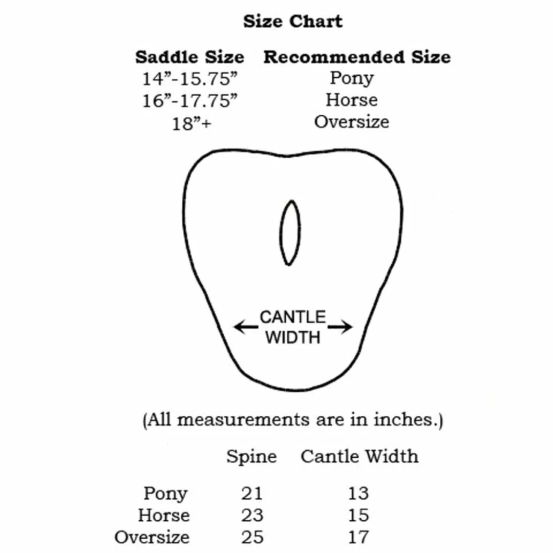 Wilkers Saddle Pads & Fittings Wilker's Wither Protection Pad 5 Wilkers Saddle Pads & Fittings Wilker's Wither Protection Pad