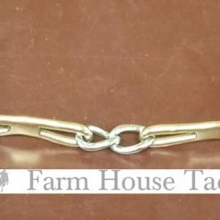 FHT Custom Made Bits Horse Bits Custom Made Tear Drop Dee Ring Snaffle